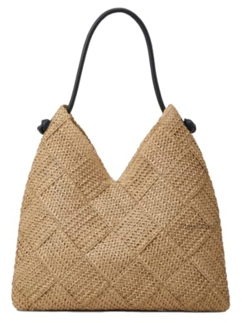 Woven Straw Hobo Bag Women Beach Tote Shoulder Handbag Large Capacity Travel